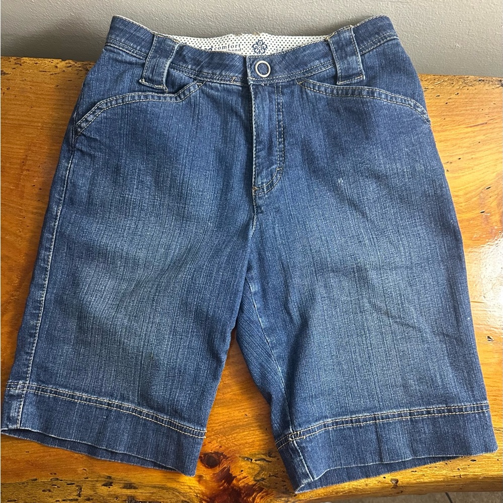 Lee Classic Blue Jean Shorts for Women